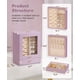 thumbnail image 3 of Caja de Joyas Homde 17x10x23 cm Organizador de Cuero PU, 3 of 9