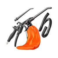 Magideal - 1 Pieza Aspiradora Neumática Herramienta De Soplado De Aire Compresor De Mano Boquilla De Succión Material Pp Adecuada Para Limpieza De Automóviles Cu Sin Manguera Enrollada