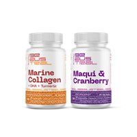 Colágeno Dha Curcuma + Maqui + Cranberry Suplemento 2 Frascos 60 Caps Be Austral