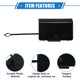 thumbnail image 4 of Tapa de Cubierta de Orificio de Ojo de Gancho de Remolque Compatible para Mercedes-Benz E550 2010-2013 Parachoques Trasero de Plástico, Negro, 4 of 7