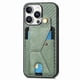 thumbnail image 5 of Funda Resistente para iPhone 16 Pro Max con Tarjetero y Soporte, Diseño Magnético Verde, 5 of 5