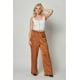 thumbnail image 2 of Pantalones Anchos de Satén con Bolsillos Cargo, 2 of 5