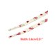thumbnail image 3 of INSPIRE CHIC Cordones Impresos con Corazones Unisex Lazos Planos Lindos para Zapatillas 2 Pares Beige 120cm/47.2", 3 of 4