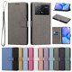 thumbnail image 1 of Funda Cartera de PU para Xiaomi Poco X6 Pro 5G con Tarjetas, Gris, 1 of 6