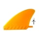 thumbnail image 5 of Aletas Para Tablas De Surf, Aletas De Un Solo Centro Para Surf, Tablas De Paddle, Aletas Centrales, Sin Herramienta, Tornillo De Aleta Naranja, 5 of 5