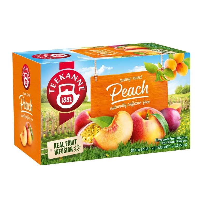 Infusión Frutal Durazno Caja 20 Un Teekanne