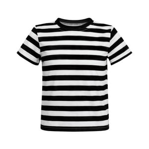 Camisa Prebene Pugsley Addams Disfraz De Halloween Para Niño