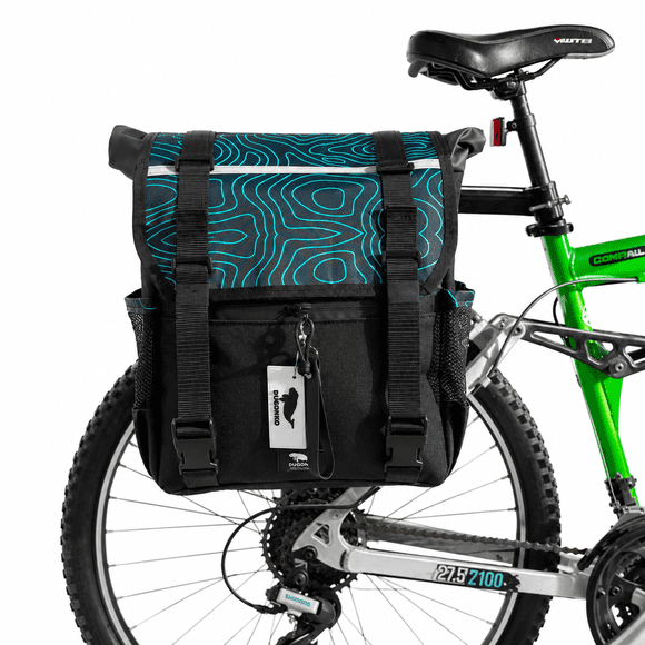 Alforja y mochila para bicicleta 24 litros Kube