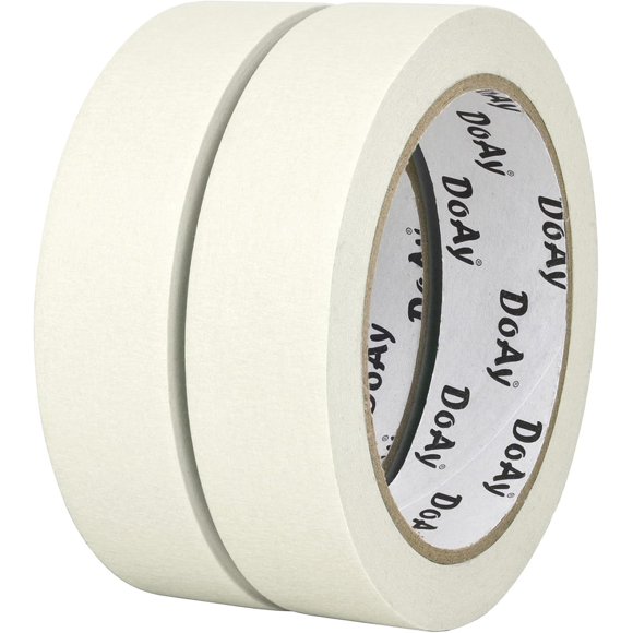 Cinta de Pintor DOAY 2 Unidades 2,5 cm 55 m Blanca