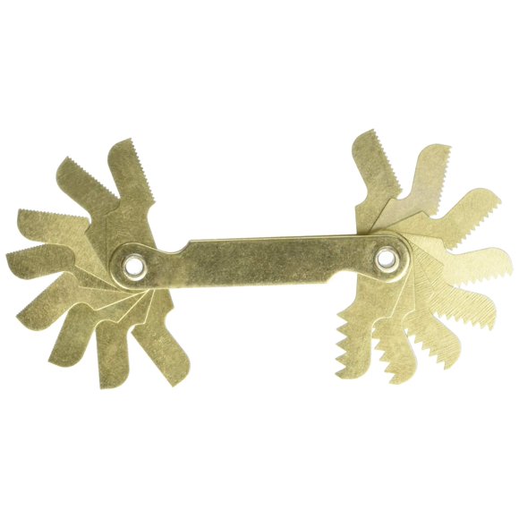 Calibre métrico de paso de rosca Hanson MTRC 16 hojas