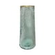 thumbnail image 1 of Florero Jarron Decorativo Vidrio Clasico Corrugado 28cm, 1 of 1