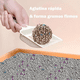 thumbnail image 2 of Arena Sanitaria Gatos Lavanda 4kg Premium Carbón Activo, 2 of 5
