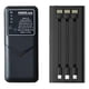 thumbnail image 1 of Power Bank Cargador Bateria Usb Recargable Linterna 40000mah multicolor, 1 of 5