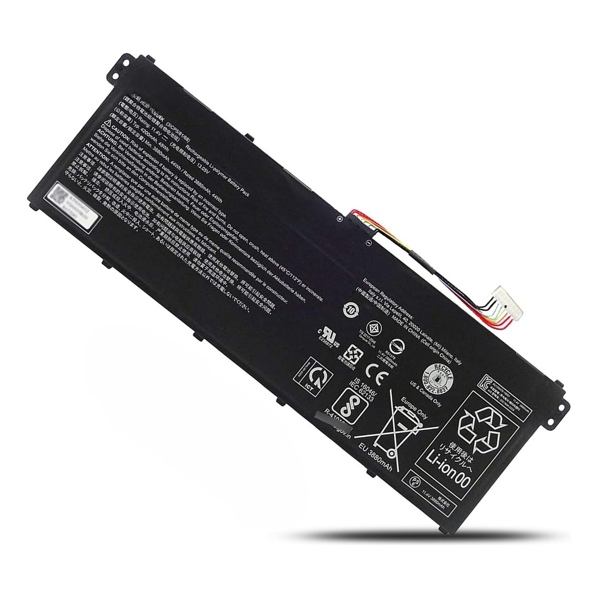 Genérico - Batería (ap18c4k) Para Notebook Acer A315-42-r0w1 Series