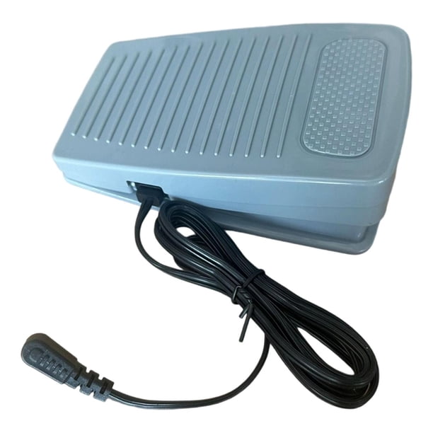Controlador de Pedal para Máquina de Coser con Interruptor de Pie Y Cable de Alimentación de Plástico PP con Velocidad Variable Adecuado para Costura