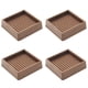 thumbnail image 1 of Copas para ruedas de muebles VOCOMO de goma 5 x 5 x 1,3 cm, 4 unidades, 1 of 7