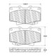 thumbnail image 1 of Pastillas Freno Para Auto 500.05020, 1 of 4