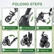 thumbnail image 5 of Carrito de golf KVV, plegable, de 3 ruedas, ultraligero, 5 of 8