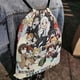 thumbnail image 4 of Perros Callejeros de Bungou Mochila de Cuerdas para Deportes y Gimnasio, Bolsa de Cuerdas Resistente al Agua, Bolsa Cinch, 30×40cm, 4 of 6