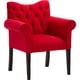 thumbnail image 2 of Sitial Blanche Felpa Rojo, 2 of 6