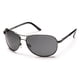 thumbnail image 1 of Gafas de Sol Aviador Suncloud Optics (Metal Grafito con Lente Polarizada Gris), Talla Única, 1 of 1