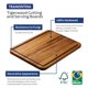 thumbnail image 3 of Juego de tablas de cortar Tramontina 38 × 28 cm y 30 × 20 cm, 3 of 7