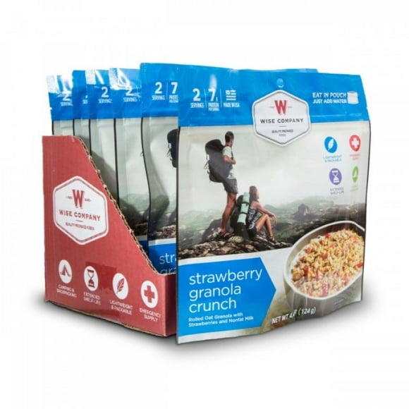 Wise Food Outdoor Comida Liofilizada Cereal 12serv Granola