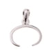 thumbnail image 5 of Plata esterlina 925 Pinch Clip Bail Bead Pendant Connector Pendant Holder D, 5 of 5