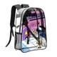 thumbnail image 2 of Richie RichMochila transparente temática, resistente y duradera, bolsa see-through para trabajo, deporte, universidad y viaje, 31 × 43 cm, 2 of 6