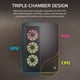 thumbnail image 3 of Funda para PC Corsair AIR 5400 LX-R RGB iCUE Link Mid-Tower negra, 3 of 9