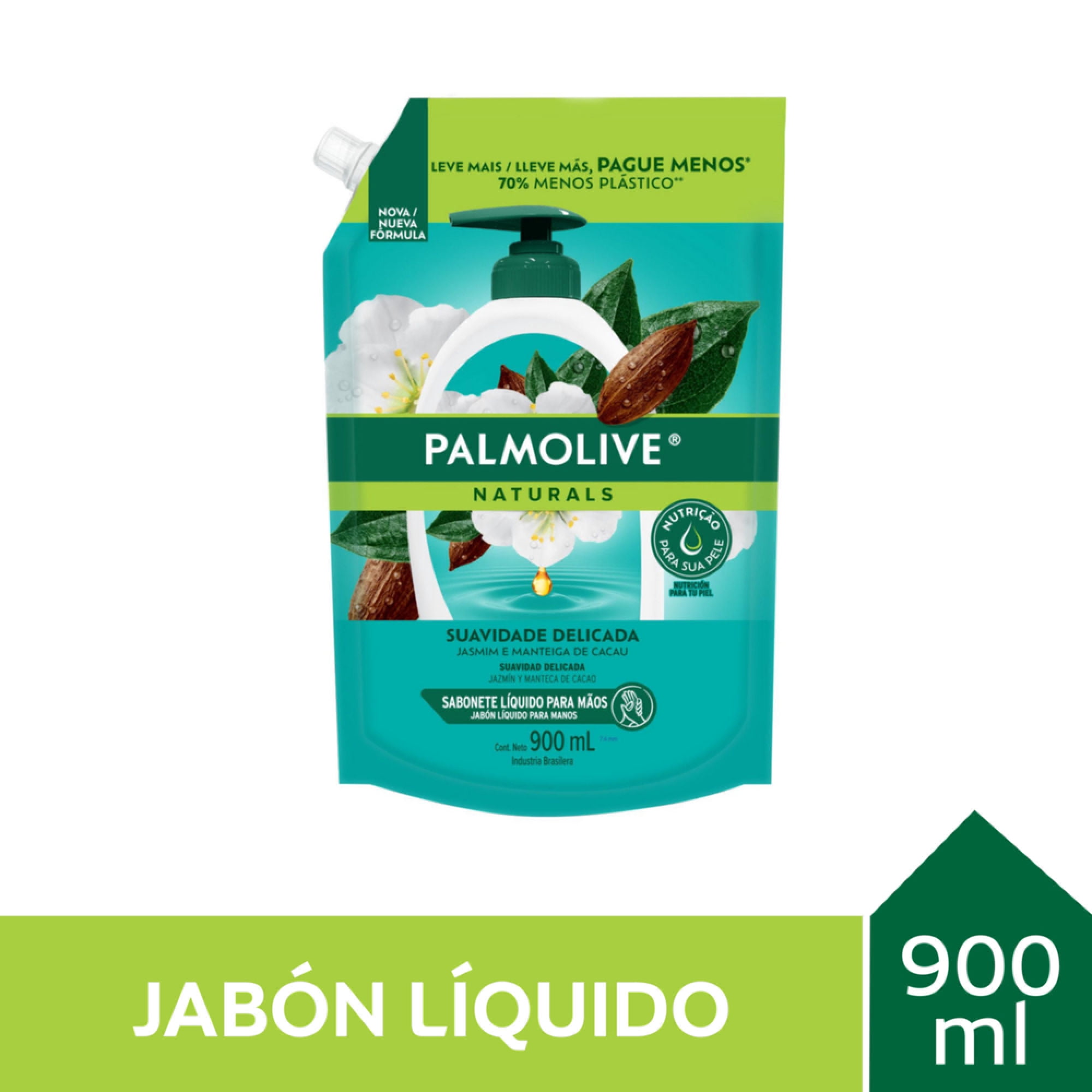 Jabón Líquido Palmolive Jazmín Y Cacao