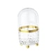 thumbnail image 5 of Estante Giratorio De 360 Grados Para Brochas De Maquillaje Para Tocador De Baño De Encimera Transparente Con Tapa, 5 of 5