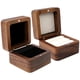 thumbnail image 1 of Caja De Anillo De Madera Maciza De 2 Piezas Para Anillos De Compromiso De Aretes De Boda, 1 of 3