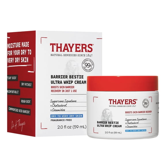 Crema hidratante THAYERS Barrier Bestie Ultra Whip 60 ml para piel seca