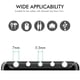 thumbnail image 4 of Organizador de cables con 5 ranuras para escritorio, sujetacables para cables USB, de alimentación y para el hogar, la oficina y el coche., 4 of 8