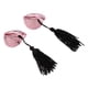 thumbnail image 2 of pezón cubierta pegatina sexy juguetes mujeres lentejuelas borla sujetador del pecho pastel rosa, 2 of 4
