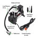 thumbnail image 4 of Compresor De Aire Portátil Digital 12v Para Auto Mini Inflador Portátil De Neumáticos Automático, 4 of 6