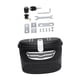 thumbnail image 5 of Canasta De Bicicleta Eléctrica Con Cerradura Con Bolso De Revestimiento Para Andar En Bicicleta Ciclismo De Bicicleta De Calle Blanca L, 5 of 5