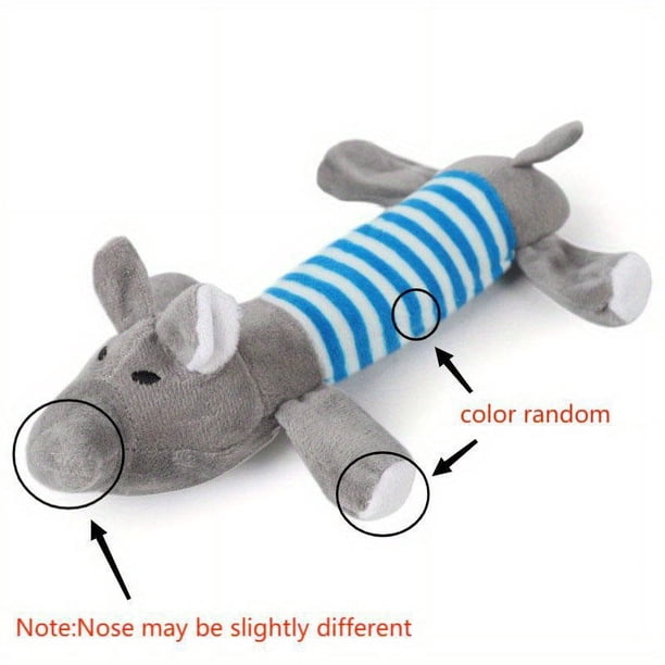 Pig Elephant Shaped Dog Bites Sounding Toy, Dog Toys For Aggressive Chewers, Pet Supplies