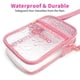 thumbnail image 3 of Mochila Contixo Transparente Rosa, 3 of 6