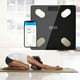 thumbnail image 4 of Pesa Digital Balanza Baño Bluetooth Negra Inteligente LEVO, 4 of 8