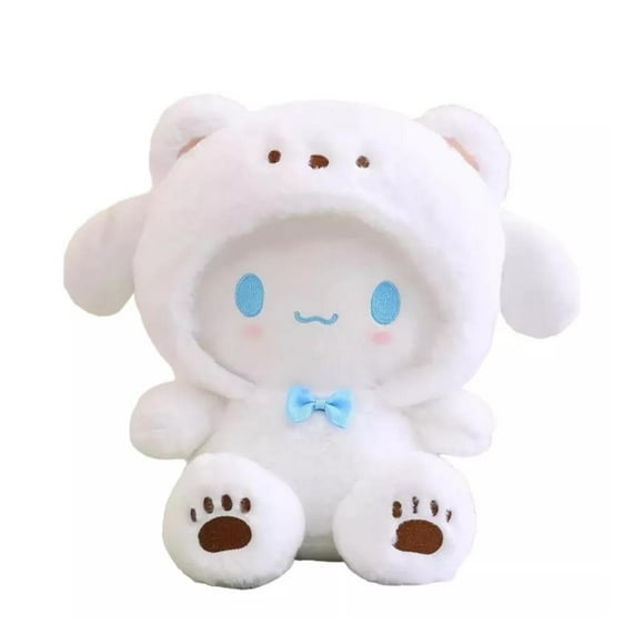 Juguete Peluche Cinnamoroll Osito Sanrio 20cm Blanco Infantil