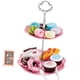 thumbnail image 5 of Juego De Té De La Tarde Para Niños, Tetera De Juguete, Platillos, Pastel, Juguete De Simulación, Regalo De Cumpleaños B, 5 of 5