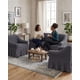 thumbnail image 1 of Cubre sillon 3+1+1 Diseño Sofisticado Turco con Vuelo Inferior, 1 of 6