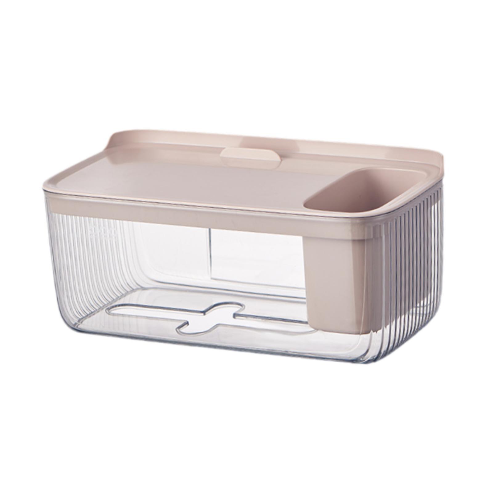 Magideal - Caja De Pañuelos De Baño De Pared, Porta Pañuelos, Caja De Almacenamiento De Papel Higiénico Liviana, Portátil Y Simple Para El Baño Del Dormitorio Y