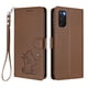 thumbnail image 1 of Samsung Galaxy S20 Funda Billetera con Ranuras para Tarjetas, Marrón, 1 of 6