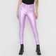 thumbnail image 2 of Pantalón Mujer Straight Metalizado Lila Corona, 2 of 5