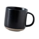 thumbnail image 3 of Taza de café de cerámica, taza de té para adultos y niños, taza de leche reutilizable de 350ml, taza de café para bebidas, café con leche, jugo, cocin Negro, 3 of 5
