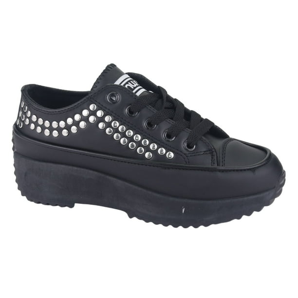 Zapatilla Funway Mujer Biggerl-4 Negro Urbano
