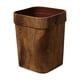 thumbnail image 2 of Cubo De Basura Grande Con Imitación De Madera, 12 L, Para Baño, Cocina, Oficina, 2 of 5